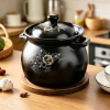 Large clay pot stew pot, extra-large commercial braised meat soup pot, household extra-large high-temperature resistant clay pot hot pot, large capacity gas Application Scenario